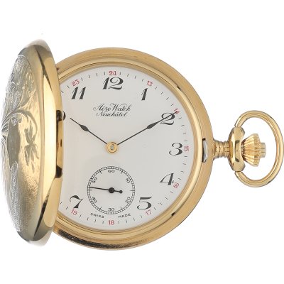 Orologi da tasca Aerowatch Pocket watches APW1077HW Jonquille