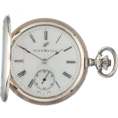 Orologi da tasca Aerowatch Pocket watches APW1078HW Savonette Argent