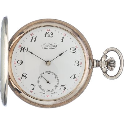 Orologi da tasca Aerowatch Pocket watches APW1079HWZ Savonette Argent