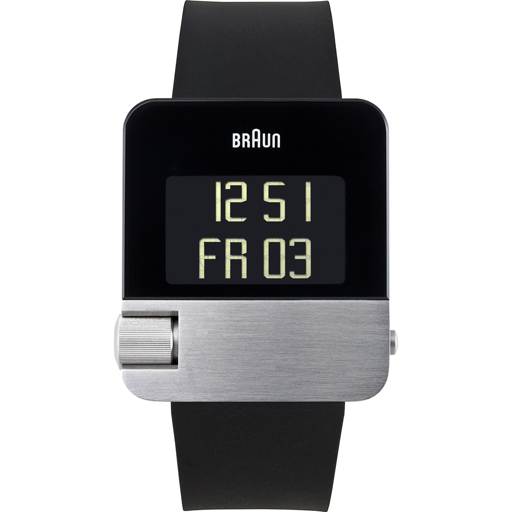 Braun Watch Digital BN0106 BN0106SLBKG