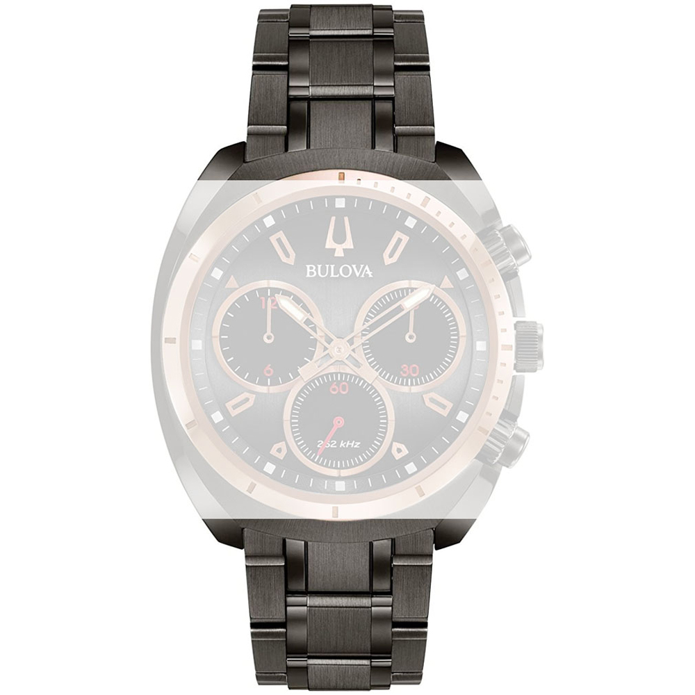 Cinturino Bulova 477927-A-98A158 Curv • Rivenditore ufficiale • Orologio.it