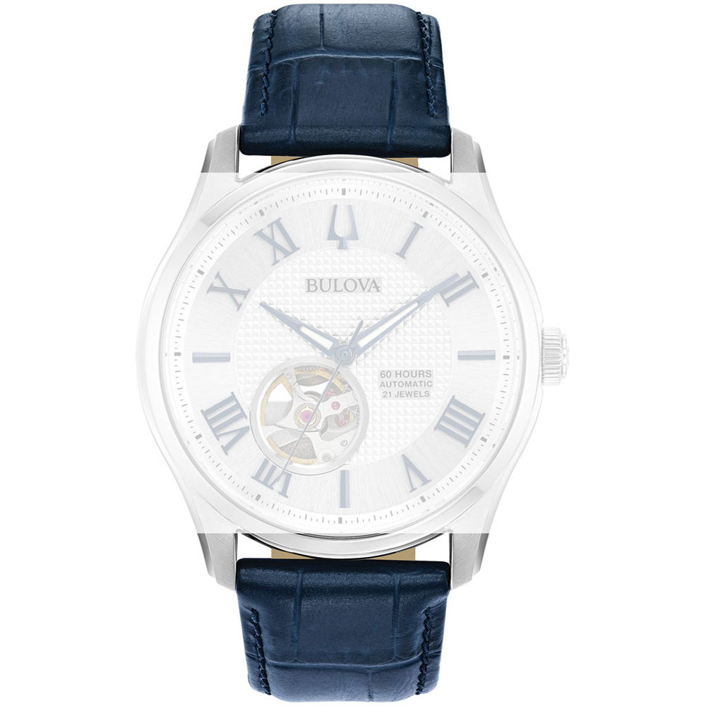 Cinturino Bulova 8771054-A-BBL96A206 Wilton • Rivenditore ufficiale •  Orologio.it