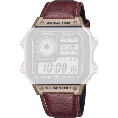 Cinturino Casio 10677279 World Time - Utility Color