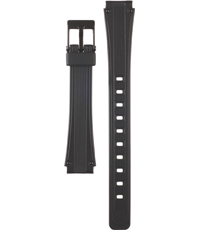 Orologi Casio Orologio Casio Collection con cinturino in pelle nero di moda