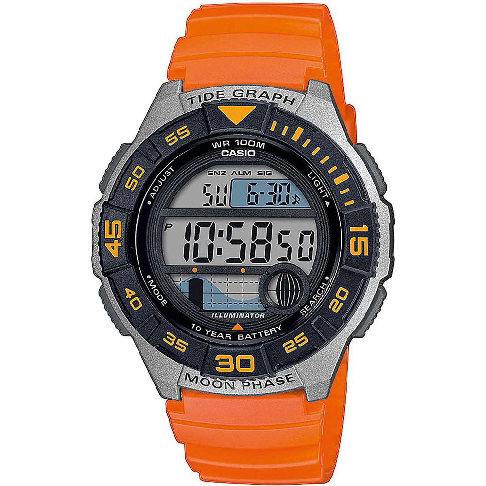 Orologio Casio Sport WS-1100H-4AVEF Sports Tide