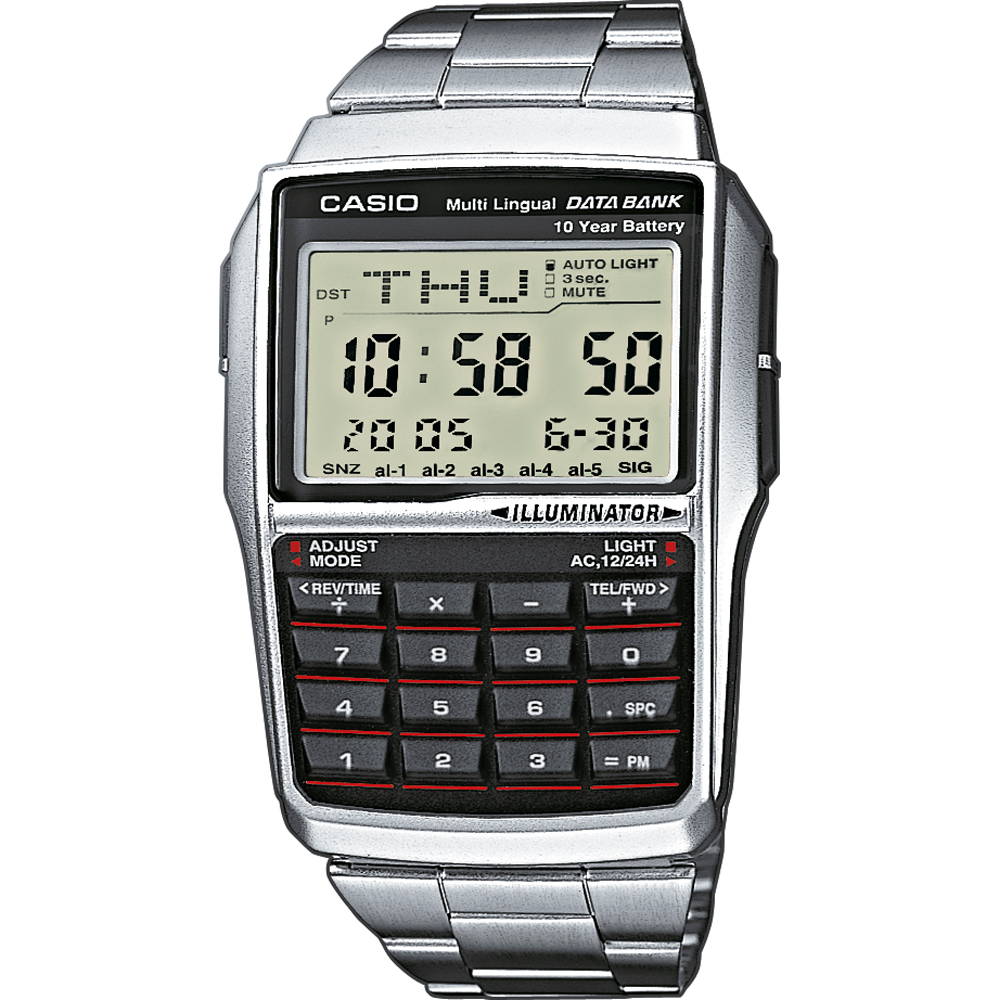 Orologio Casio Vintage DBC-32D-1AES Databank Calculator