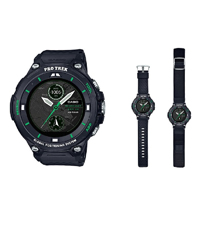 WSD-F20X-BK Pro Trek Smart Watch 57.7mm