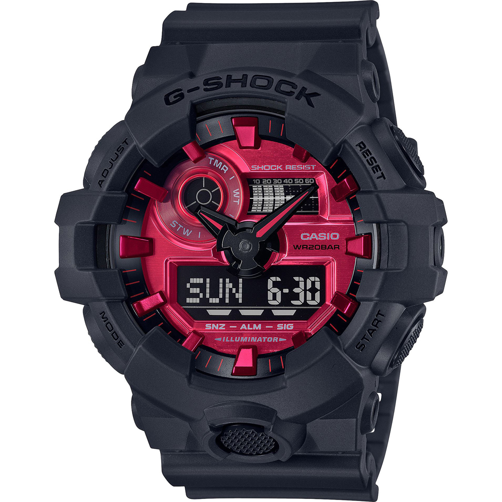 Orologio G-Shock Classic Style GA-700AR-1AER Streetwear - Red Adrenalin