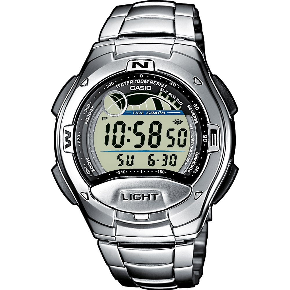 Orologio Casio Sport W-753D-1AVES Sports Tide