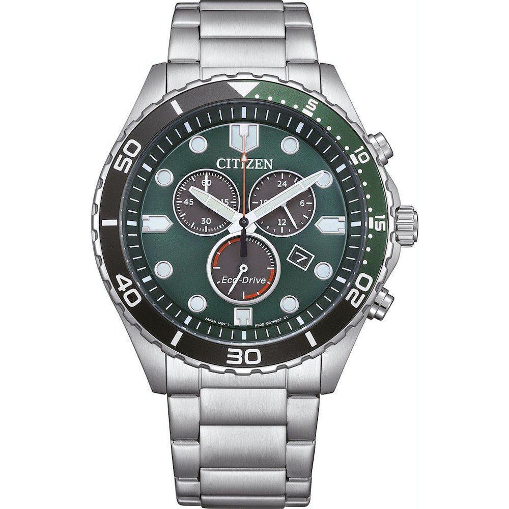 Orologio Citizen Sport AT2561-81X OF Sporty Aqua Chrono • EAN