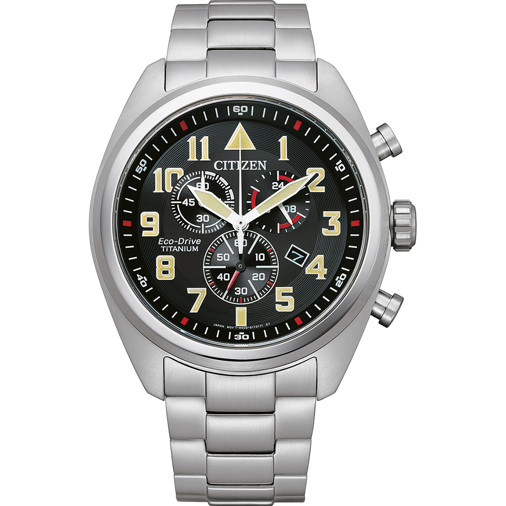 Orologio Citizen Super titanio AT2480-81E Field Chronograph • EAN:  4974374305626 • Orologio.it