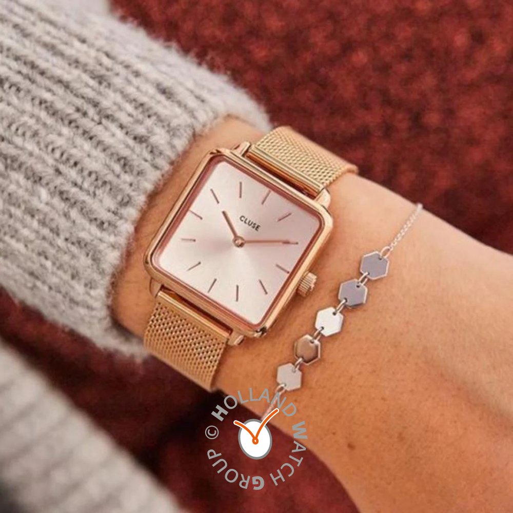 Orologio Cluse La Tétragone CW0101207009 La Tétragone • EAN: 8719743374577  • Orologio.it