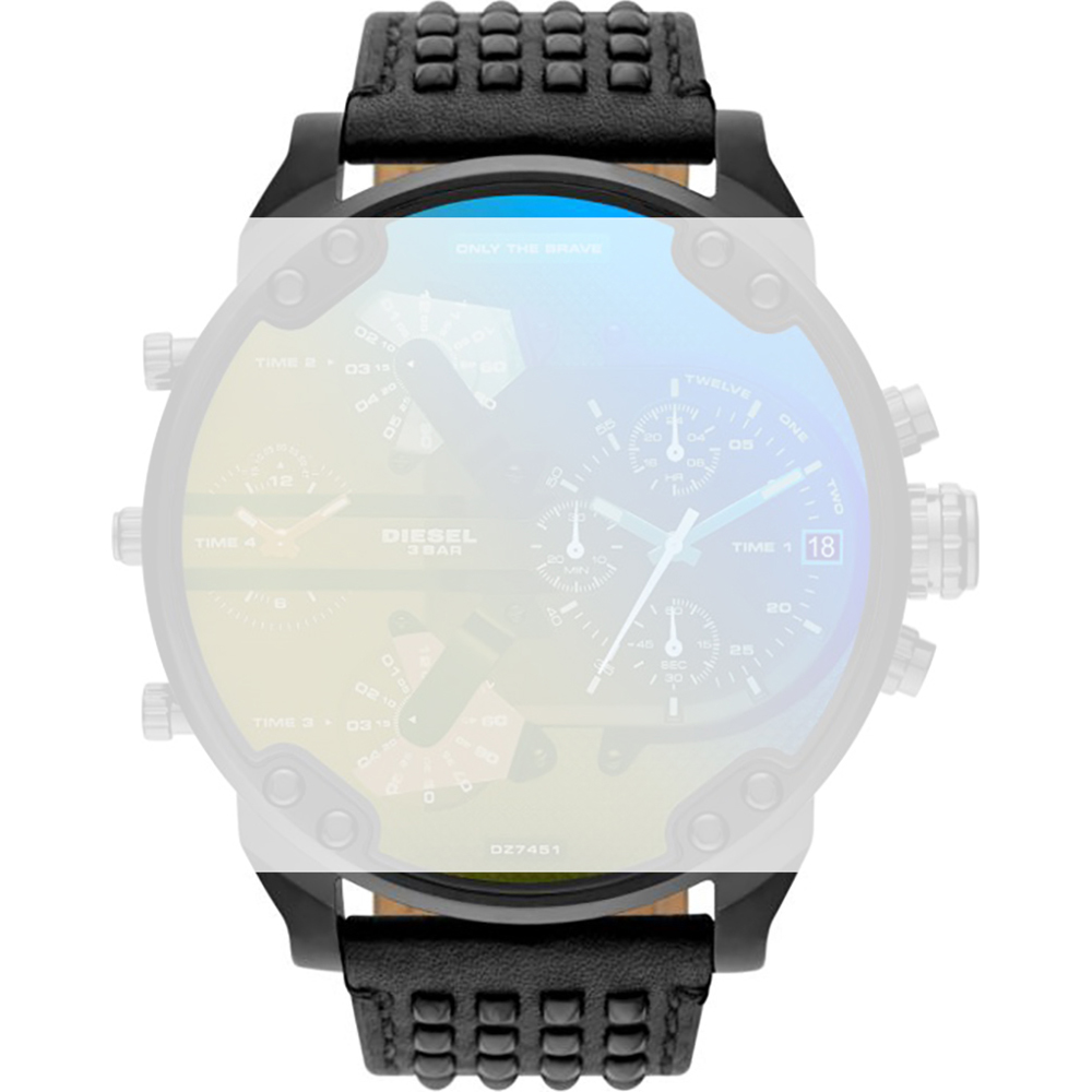 Cinturino Diesel ADZ7451 Mr. Daddy 2.0 • Rivenditore ufficiale • Orologio.it