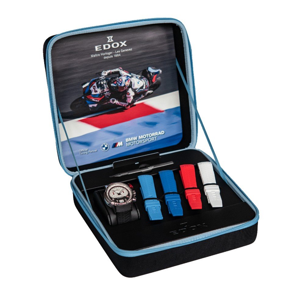 Orologio Edox Chronorally 38003-TINR-CANBR Chronorally 45 - BMW