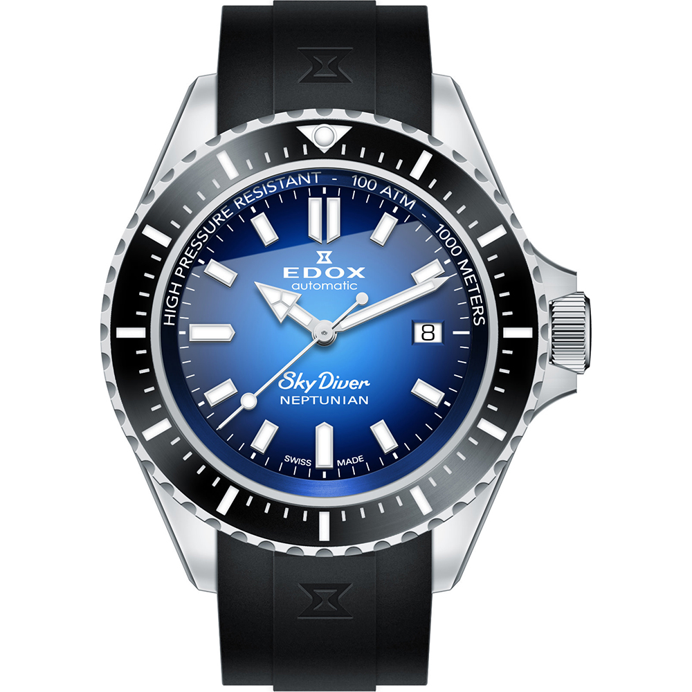 Orologio Edox Neptunian 80120-3NCA-BUIDN Skydiver Neptunian • EAN
