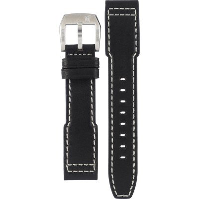 Cinturino Orologio Nylon Uomo 21mm Blu Militare - 4 Anelli Extra Lungo Con Ferramenta E Attrezzo