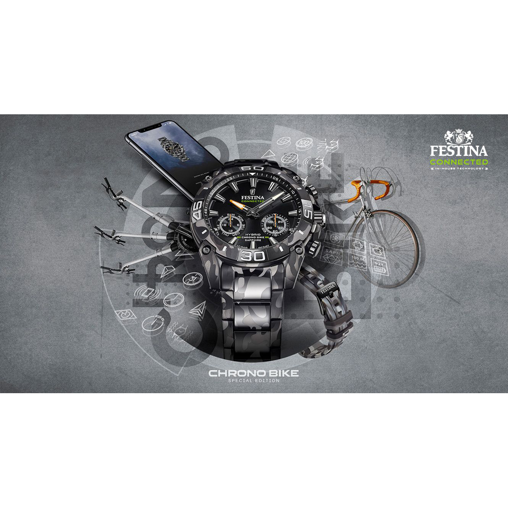 Orologio Festina Chrono Bike F20545/1 Chronobike connected • EAN:  8430622778308 • Orologio.it