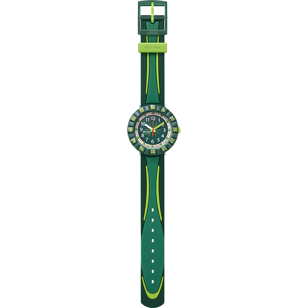 Orologio Flik Flak 7+ Power Time FCSP074 All Green