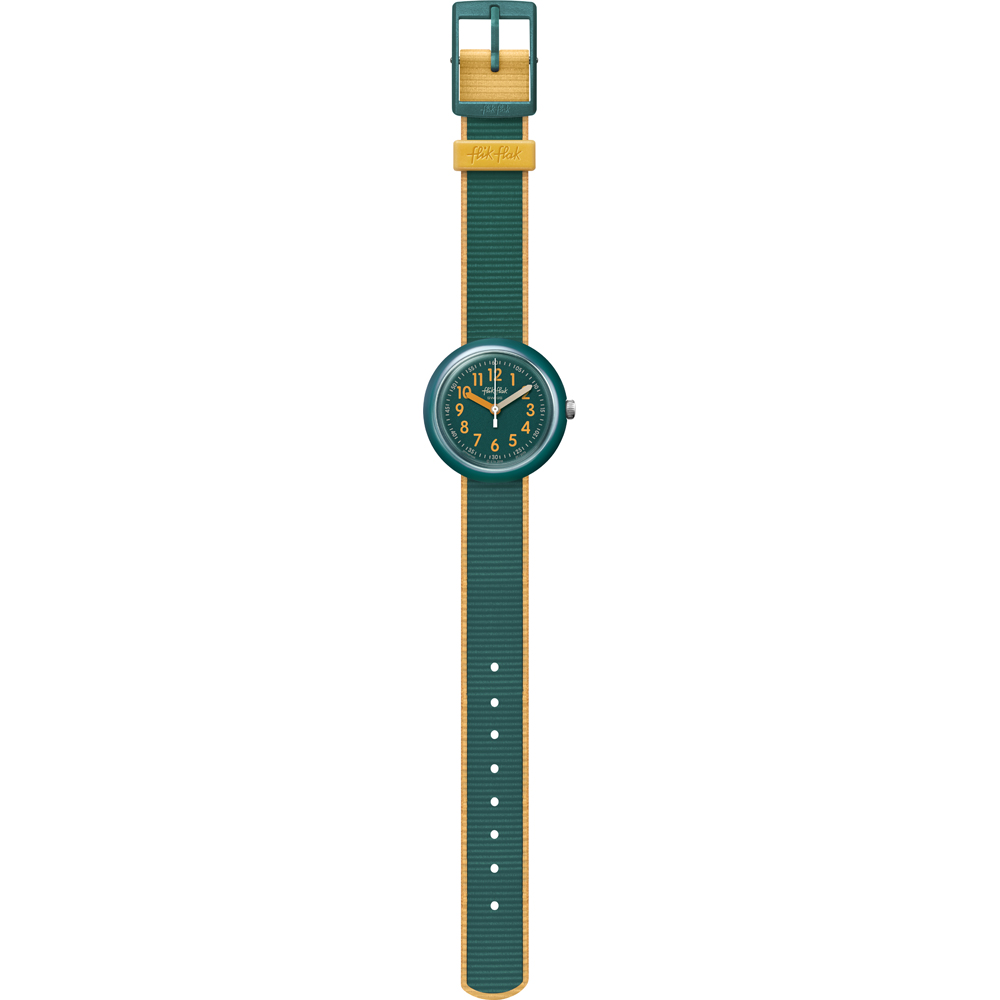 Orologio Flik Flak 5+ Power Time FPNP048 Color Blast Green