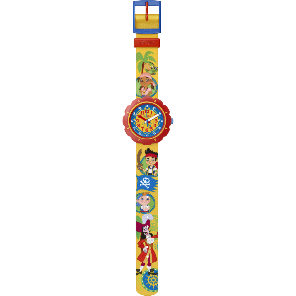 Orologio Flik Flak FLSP006 Disney - Jake And The Neverland Pirates