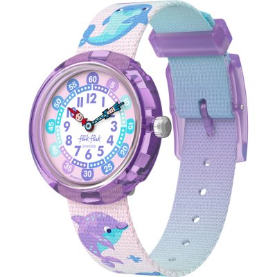 Orologio Flik Flak 3+ Story Time FBNP255 Happy Dolphins