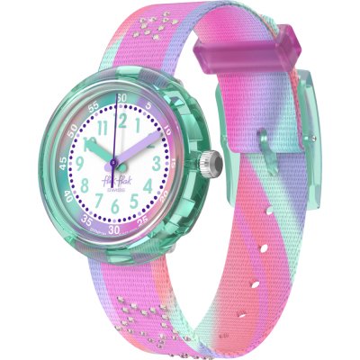 Orologio Flik Flak 5+ Power Time FPNP183 Flip it pink!