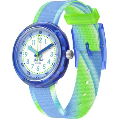 Orologio Flik Flak 5+ Power Time FPNP184 Flip it blue!