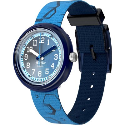 Orologio Flik Flak 5+ Power Time FPNP189 Quench In Blue