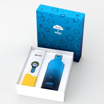 Orologio Flik Flak 5+ Power Time FPNP189 Quench In Blue