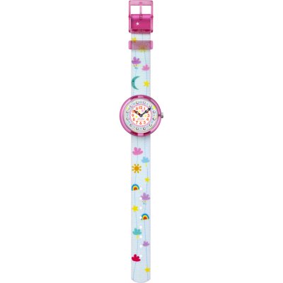 Orologio Flik Flak 3+ Story Time FBNP120 Hanging Clouds