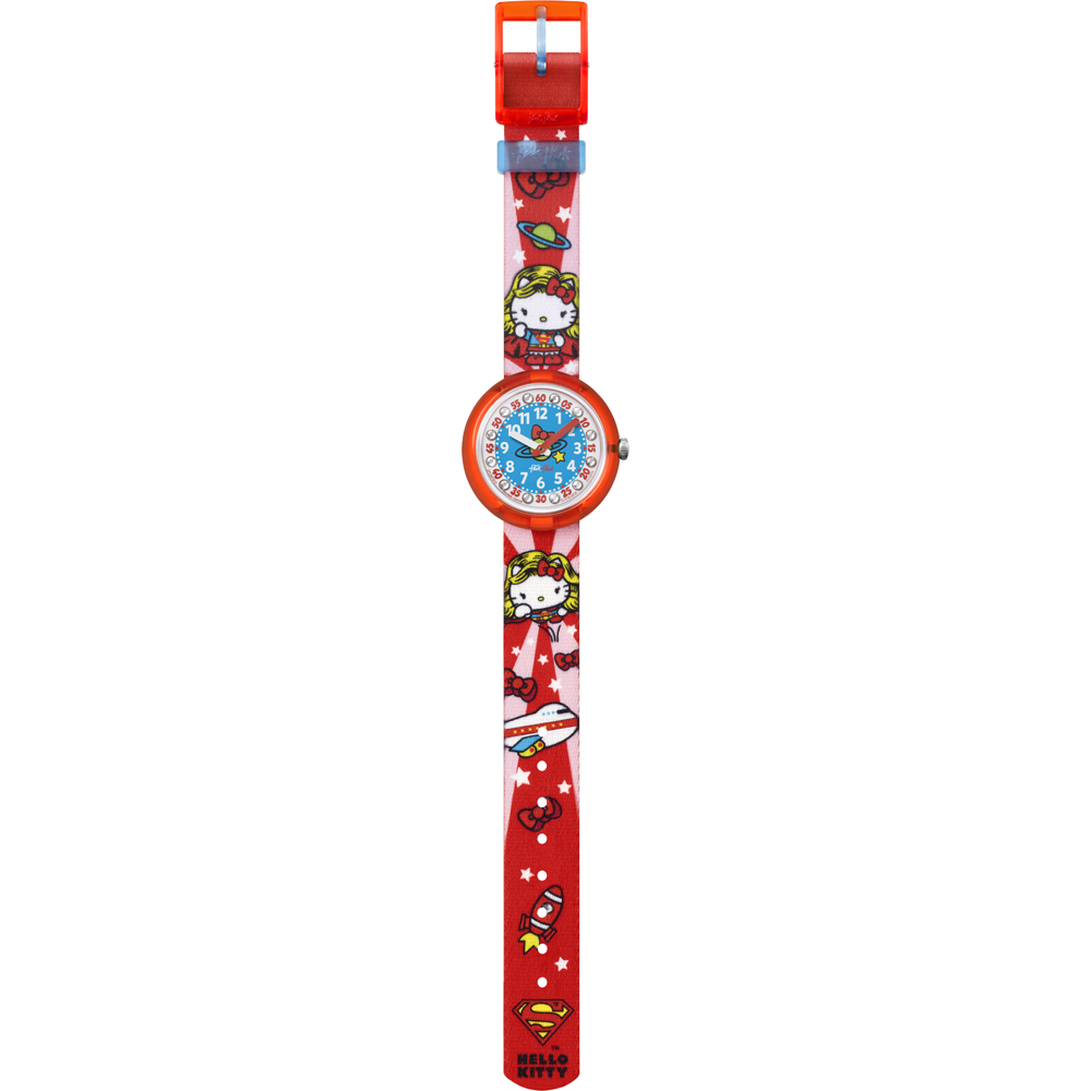 Orologio Flik Flak FLNP017 Hello Kitty Supergirl