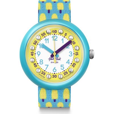 Orologio Flik Flak 5+ Power Time FPNP062 Lemon Breeze