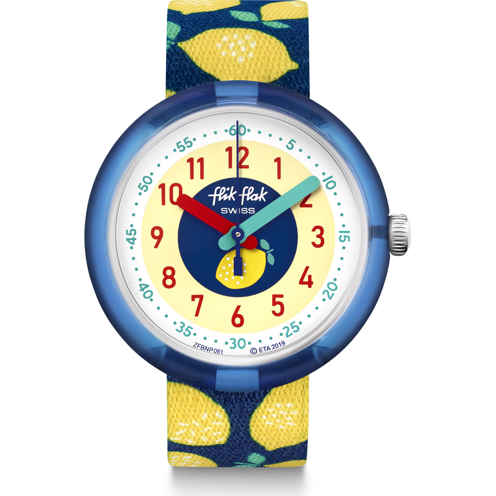 Orologio Flik Flak 5+ Power Time FPNP061 Limonata