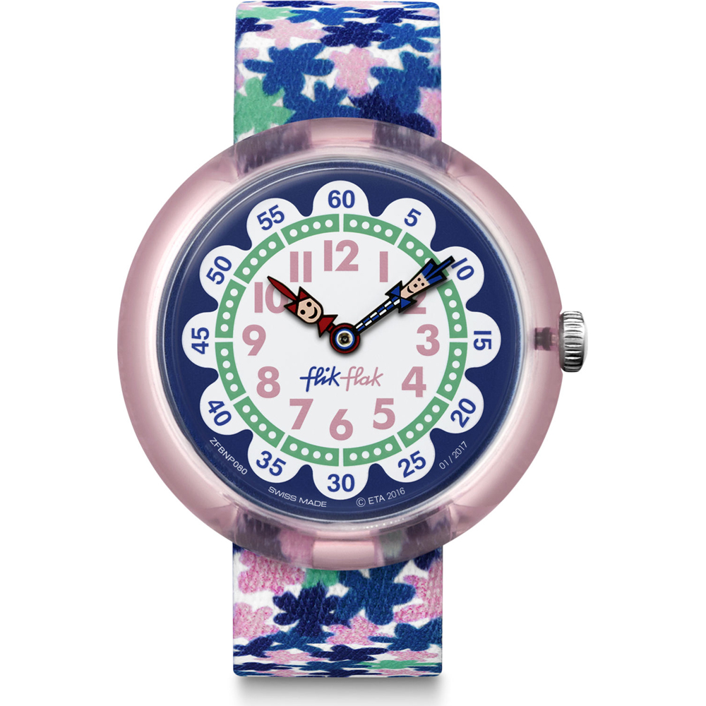 Orologio Flik Flak 3+ Story Time FBNP080 London Flower