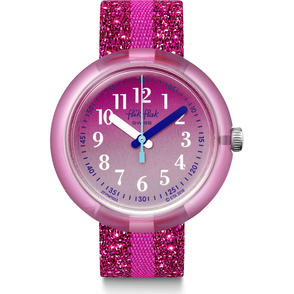 Orologio Flik Flak 5+ Power Time FPNP053 Pink Sparkle