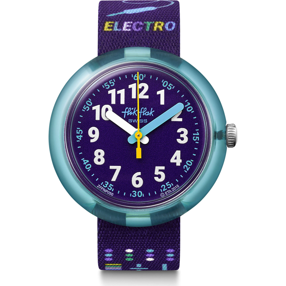 Orologio Flik Flak 5+ Power Time FPNP050 Plug It