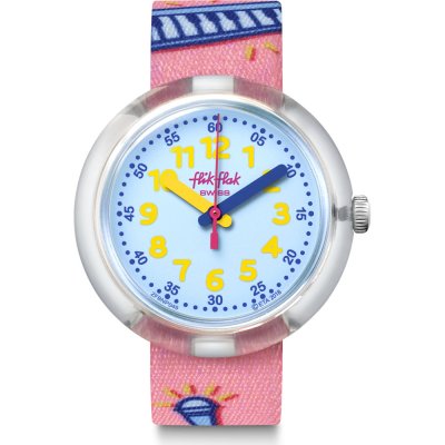 Orologio Flik Flak 5+ Power Time FPNP049 Popink