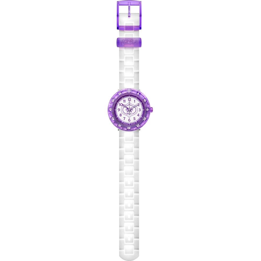 Orologio Flik Flak 7+ Power Time FCSP011 Purple Summer Breeze