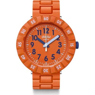 Orologio Flik Flak 7+ Power Time FCSP087 Solo Orange