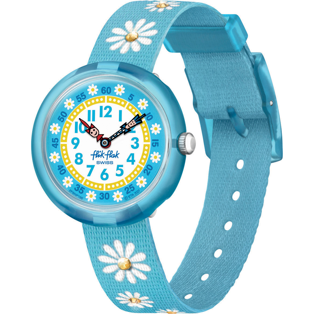 Orologio Flik Flak 5+ Power Time FBNP186 Sparkling Daisy