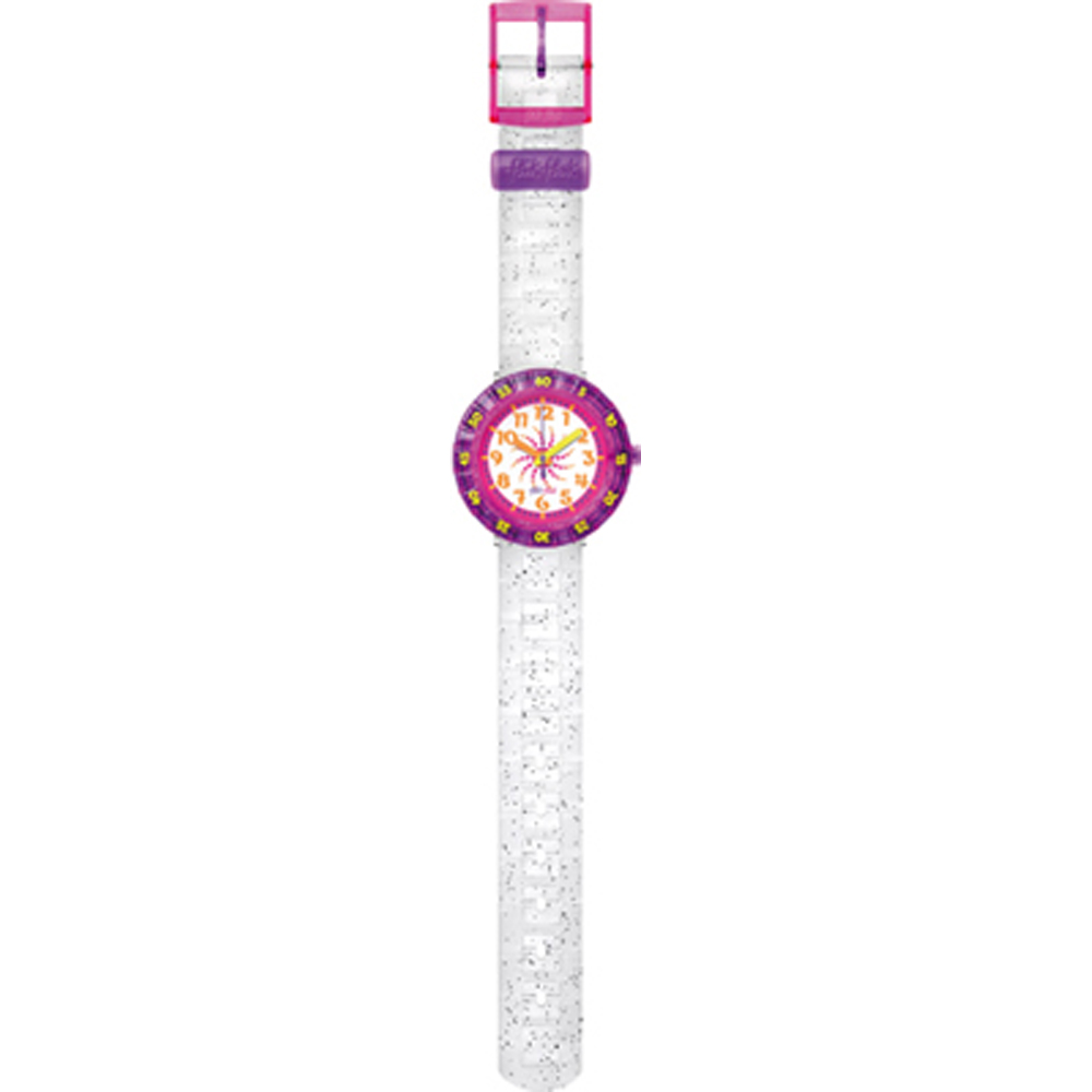 Orologio Flik Flak 7+ Power Time FCSP034 Swirly Glitter