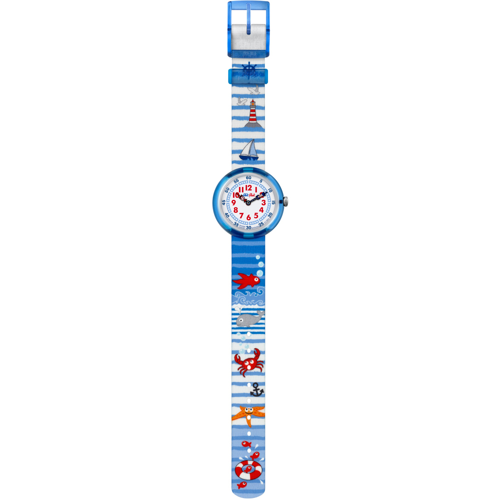 Orologio Flik Flak 3+ Story Time FBNP020 Water Stripes