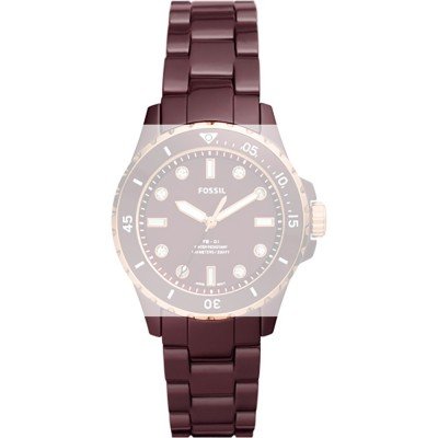 Cinturino Fossil ACE1123 CE1123 FB-01