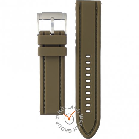 Hemobllo Cinturino Per Orologio In Nylon 22 Mm Con Fibbia Acciaio Inossidabile – Nero, Universale
