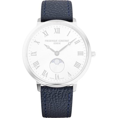 Cinturino Frederique Constant FCS-N18X16-GRAINED Moneta Moonphase