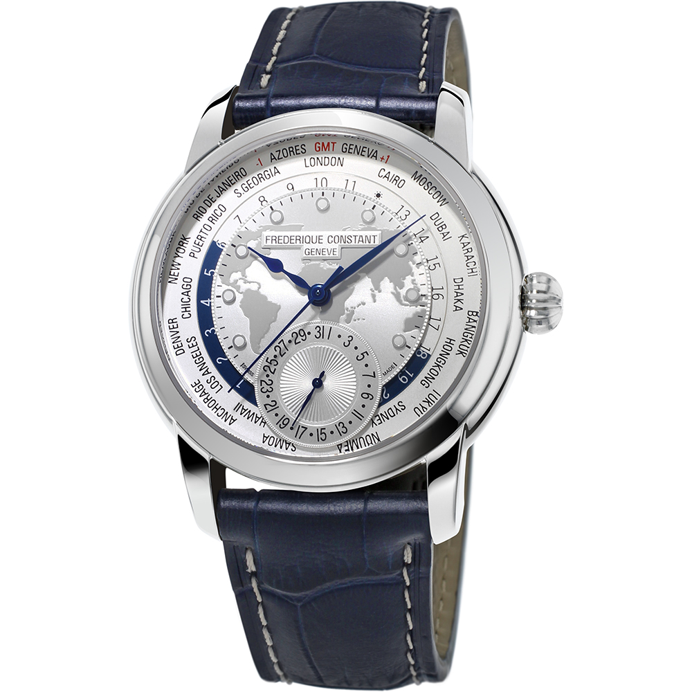 Orologio Frederique Constant Manufacture FC-718WM4H6 Manufacture Worldtimer