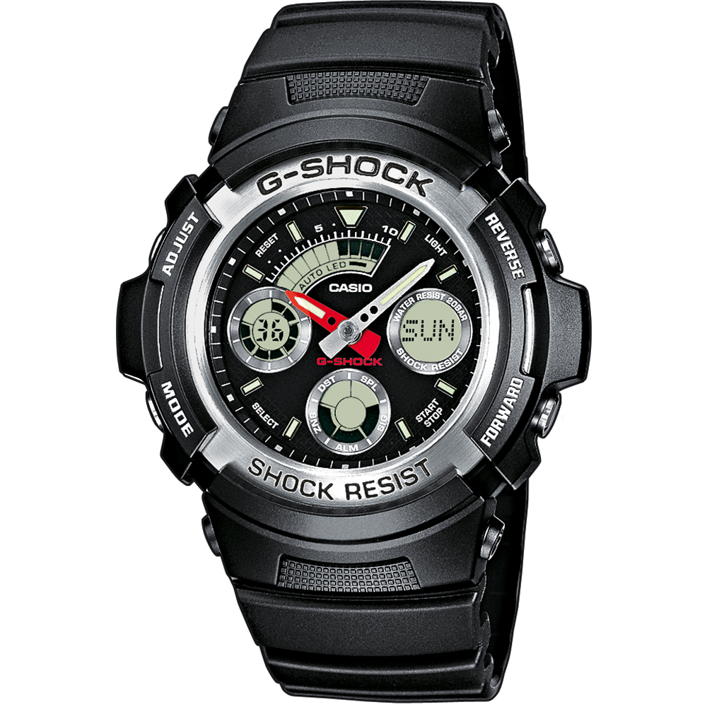 Orologio G-Shock Classic Style AW-590-1AER Speed Shifter