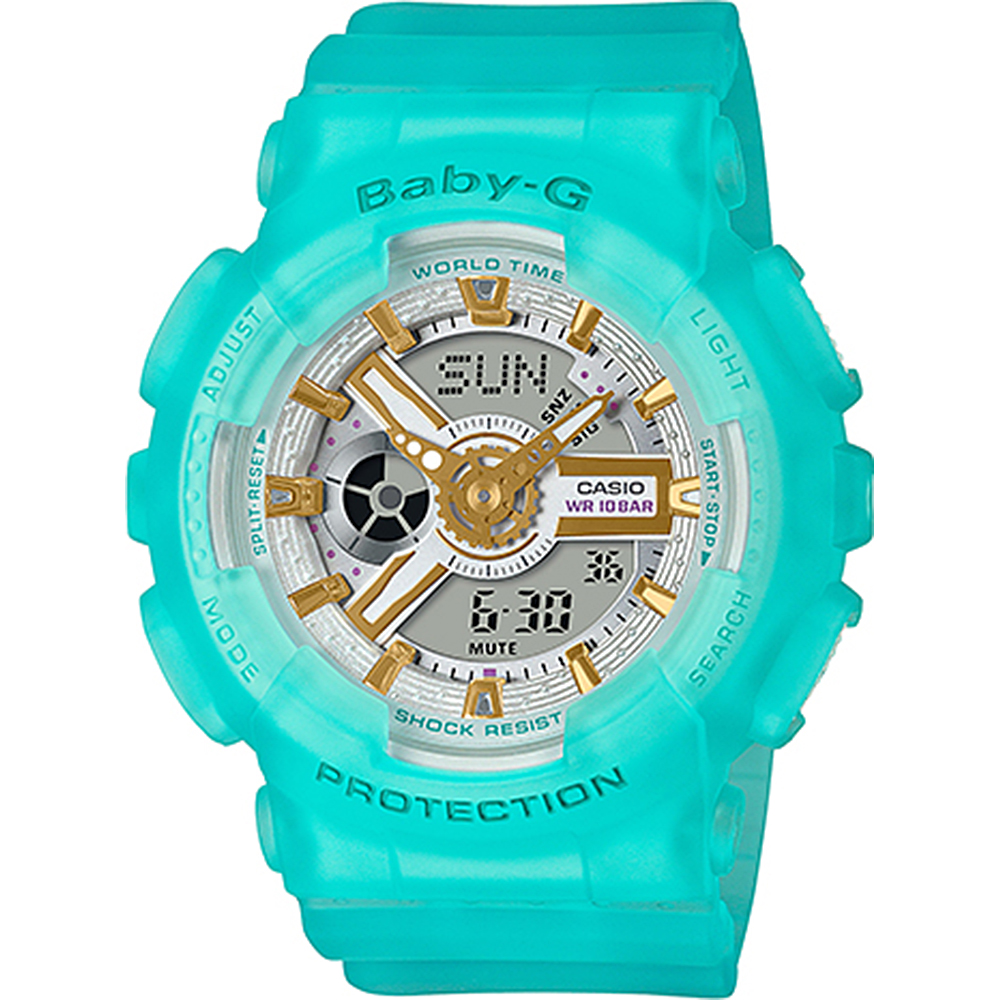 Orologio G-Shock Baby-G BA-110SC-2AER Baby-G - Sea Glass Colors