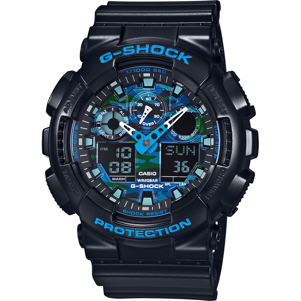 Orologio G-Shock Classic Style GA-100CB-1AER Cool Blue