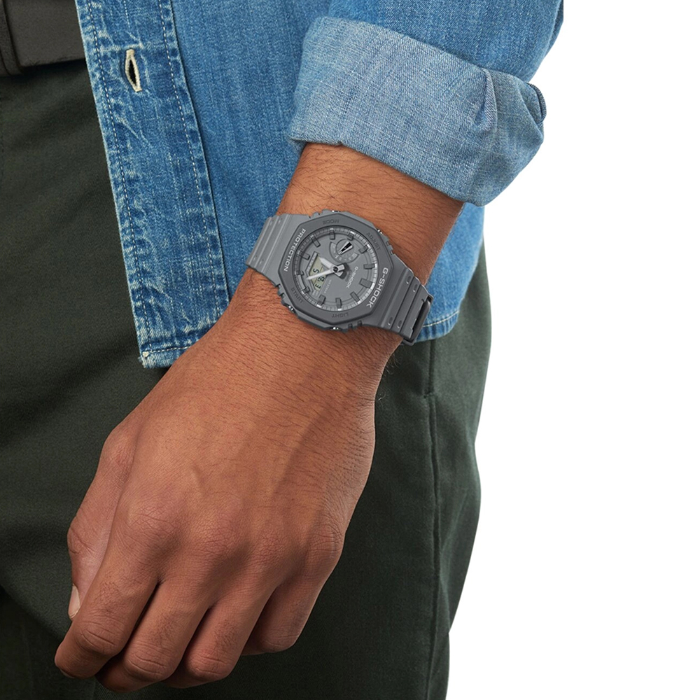 在庫正規店 Gショック G-SHOCK GA-2110ET-8A カシオーク qyKem